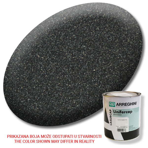 Direct paint for zinc<br>Arreghini, Unifercap Grigio Alari - 1-003<br>0,75L, Pcs<br>#3635